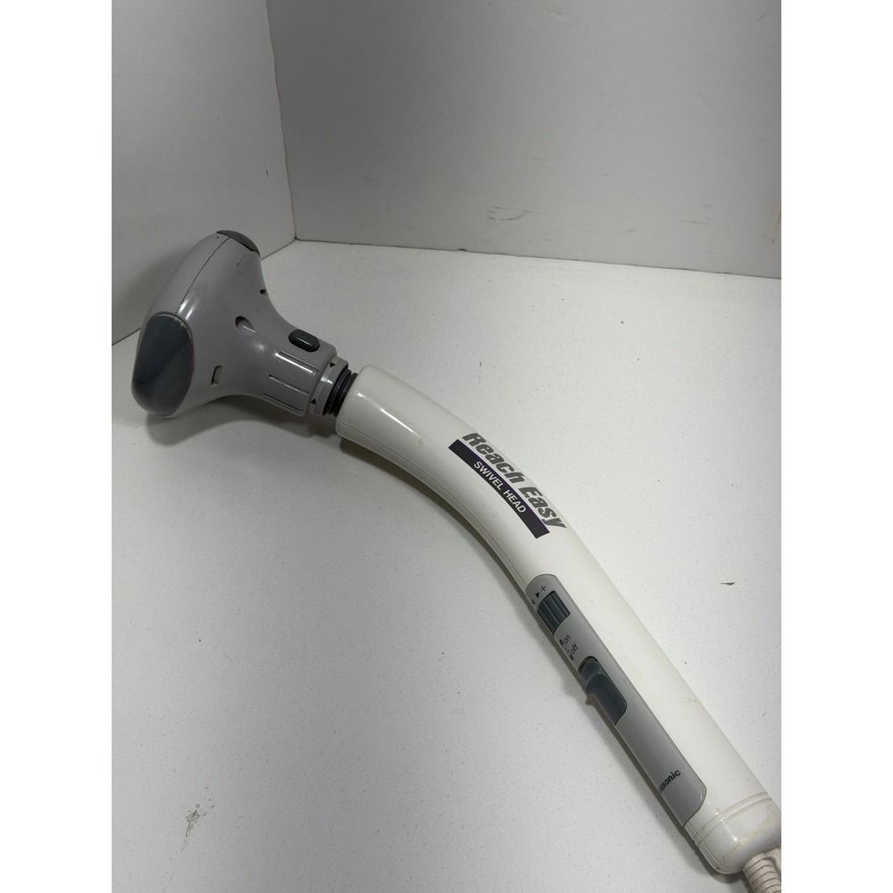 Panasonic Reach Easy Swivel Head Electric Massager EV238 White Gray Corded 10W